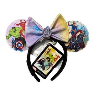 Disney Parks 2024 Marvel Artist Series Ear Headband by Sara Pichelli Loungefly